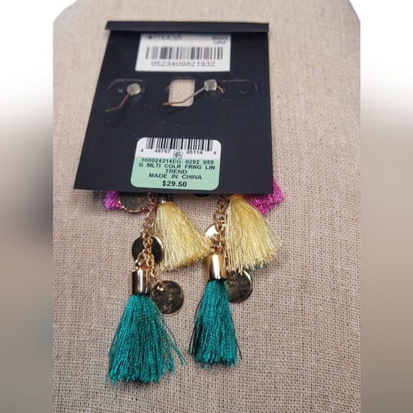 Tassel Earrings INC & Forever 21 - Picture 2 of 13